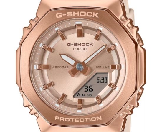 Casio G-shock Analog-Digital  Women GM-S2110PG-4AER Наручные часы