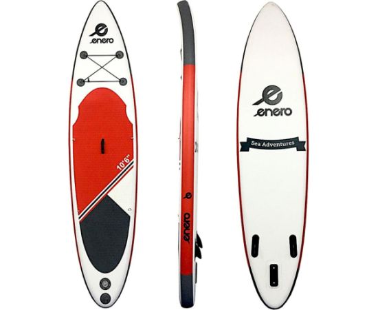 ZESTAW - DESKA SUP DMUCHANA 145KG 320X81X15CM ENERO Sup dēļi