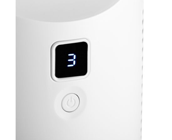 Adler Bladeless Rechargeable Fan AD 7343 Desk Fan White Diameter 14 cm Number of speeds 3 Ventilatori