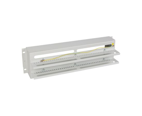 Lanberg 19" 3U Voltage Distrubution Panel with Din Rail TS-35 Grey Серверы и компоненты серверов
