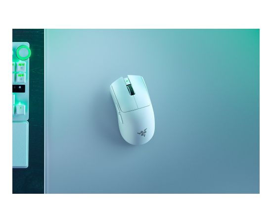 Razer Gaming Mouse Viper V4 Pro Esports Wireless Razer HyperSpeed Wireless Gen-2, Wired White Peles, ievadierīces