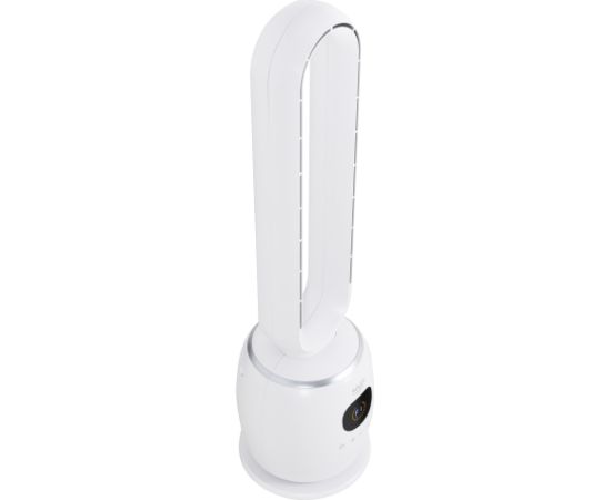 Adler Bladeless Fan AD 7344 Tower Fan White Diameter 23 cm Number of speeds 3 Oscillation 60 W Remote control Вентиляторы
