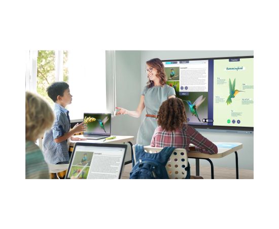 Benq RM7504 Interactive Flat Panel 75 " 450 cd/m² Landscape Android Wi-Fi 50000:1 8 ms Industriālie monitori IPS / DSP / Public / Info Displays
