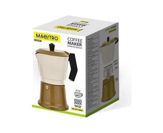 Kawiarka aluminiowa MR-1657-6-BEIGE MAESTRO Tējkannas (ar svilpi)