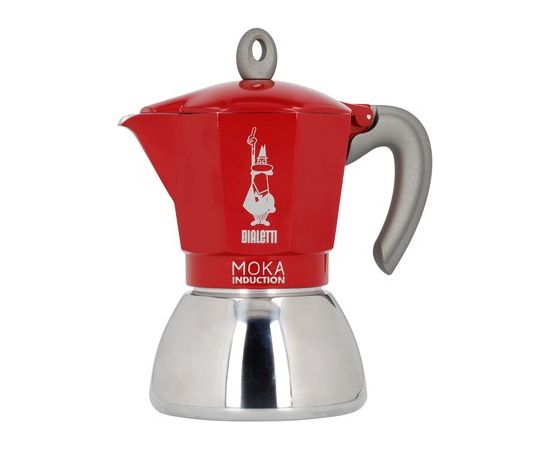Bialetti Moka Induction Moka pot 4tz Tējkannas (ar svilpi)