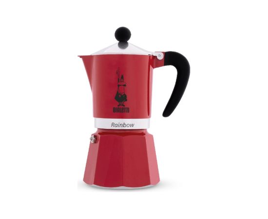 Coffee maker BIALETTI RAINBOW 1TZ 60 ml Red Чайники (со свистком)