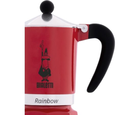 Coffee maker BIALETTI RAINBOW 1TZ 60 ml Red Чайники (со свистком)