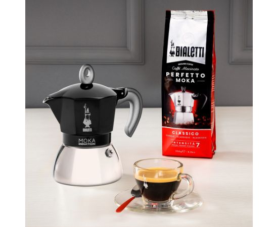 Bialetti Moka Induction Moka pot 4tz Tējkannas (ar svilpi)
