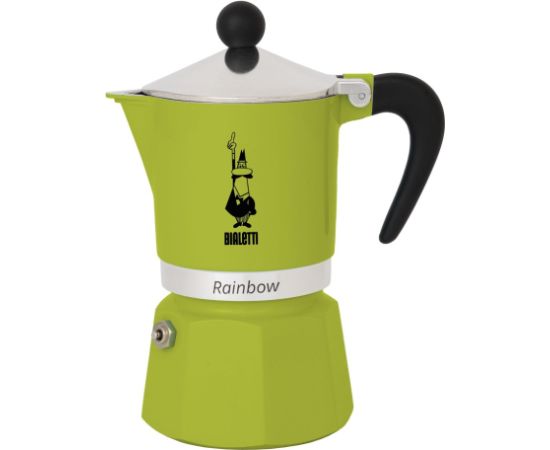 Bialetti Rainbow 0.27 L Aluminium, Thermoplastic Tējkannas (ar svilpi)