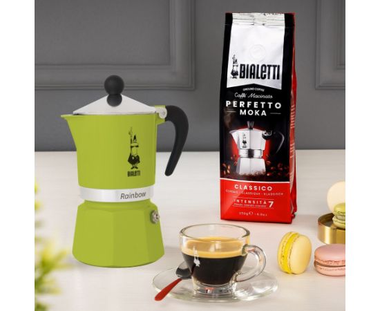 Bialetti Rainbow 0.27 L Aluminium, Thermoplastic Tējkannas (ar svilpi)