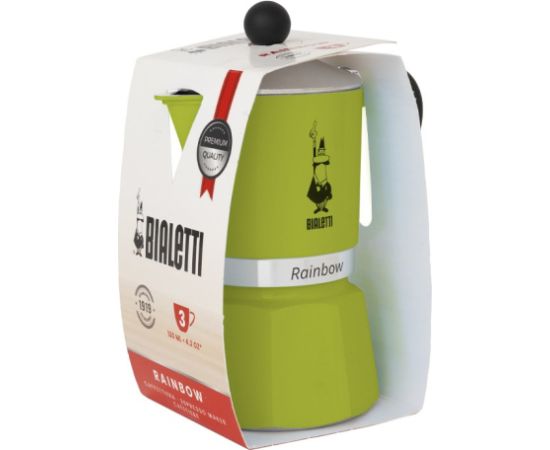 Bialetti Rainbow 0.27 L Aluminium, Thermoplastic Tējkannas (ar svilpi)