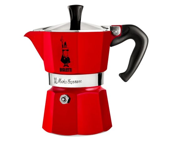 Red Bialetti Moka Espress Coffee Maker Чайники (со свистком)