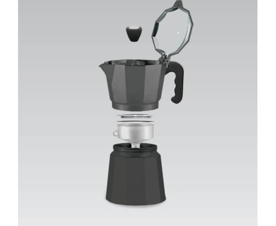 Maestro 6 cup coffee machine MR-1666-6-BLACK black Чайники (со свистком)