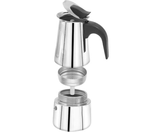 Feel-Maestro MR1660-200 manual coffee maker Pod coffee maker 0.2 L Chrome Чайники (со свистком)