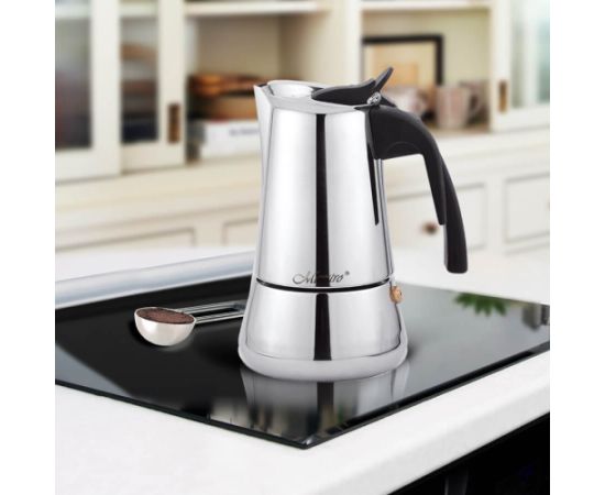 Feel-Maestro MR1660-200 manual coffee maker Pod coffee maker 0.2 L Chrome Чайники (со свистком)
