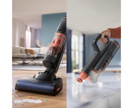 Philips 6000 series XW6264/11 stick vacuum/electric broom Battery Dry&wet Cyclonic Bagless Grey Пылесосы