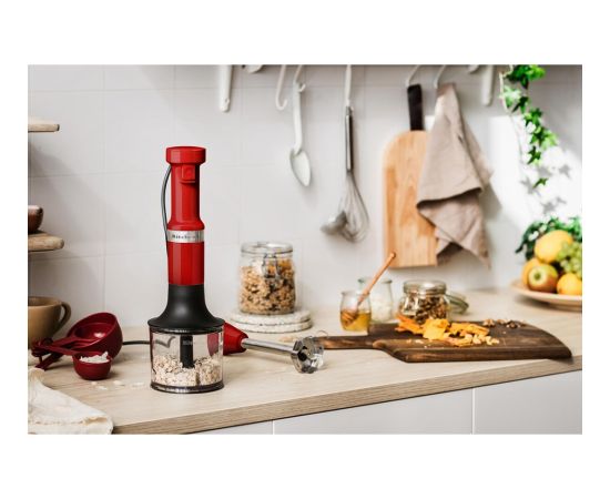 KitchenAid 5KHBV83 1 L Immersion blender 180 W Red Rokas blenderi - smalcinātāji