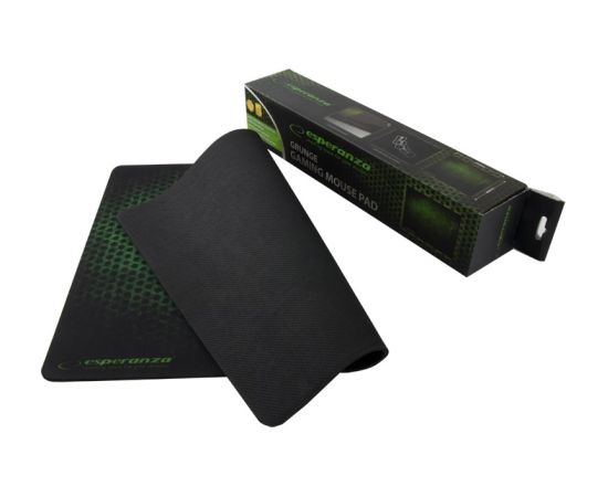 Esperanza EA146G Black,Green Gaming mouse pad Palikņi pelēm