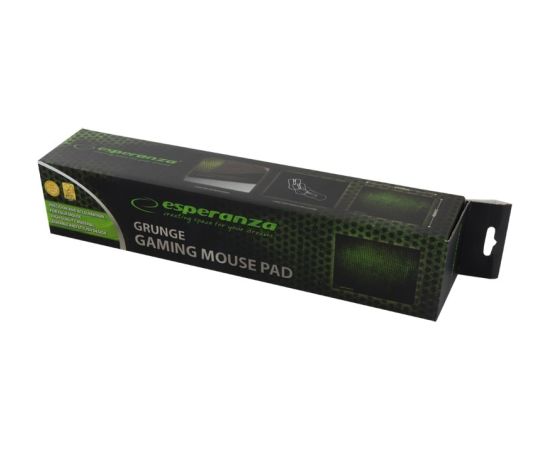 Esperanza EA146G Black,Green Gaming mouse pad Palikņi pelēm