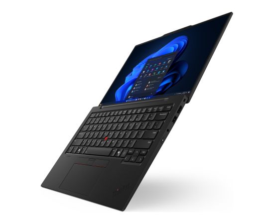 Lenovo ThinkPad X1 Carbon Gen 13 Aura Edition Copilot+ Core™ Ultra 7 258V 512GB SSD 32GB 14" 2.8K (2880x1800) OLED 120Hz WIN11 Pro IR Webcam BLACK Backlit Keyboard FP Reader 1YW   21NS0014US Portatīvie datori