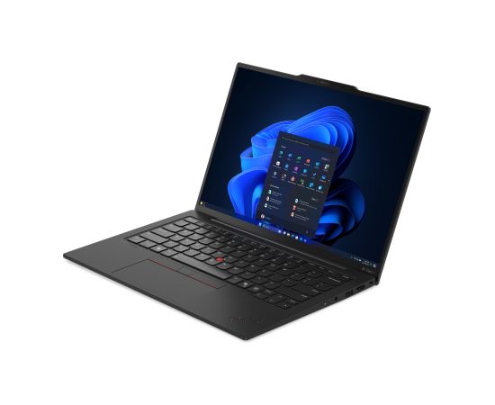 Lenovo ThinkPad X1 Carbon Gen 13 Aura Edition Copilot+ Core™ Ultra 7 258V 512GB SSD 32GB 14" 2.8K (2880x1800) OLED 120Hz WIN11 Pro IR Webcam BLACK Backlit Keyboard FP Reader 1YW   21NS0014US Portatīvie datori