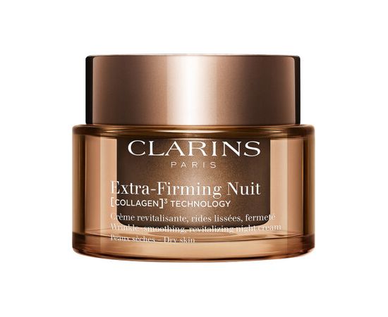 Clarins Extra-Firming Nuit Wrinkle Smoothing Revitalizing Night Cream Refill - Náplň nočního pleťového krému 50ml Ķermeņa kosmētika