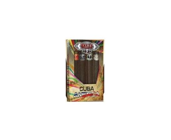 America Cuba Cuba Black Gift Set EDT 35 ml, Cuba Grey EDT 35 ml, Cuba Green EDT 35 ml, Cuba Brown EDT 35 ml 140ml Dāvanu komplekti