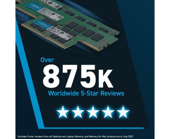 MEMORY DIMM 16GB DDR5-5600 KIT2 CT2K8G56C46U5 CRUCIAL RAM Operatīvā atmiņa