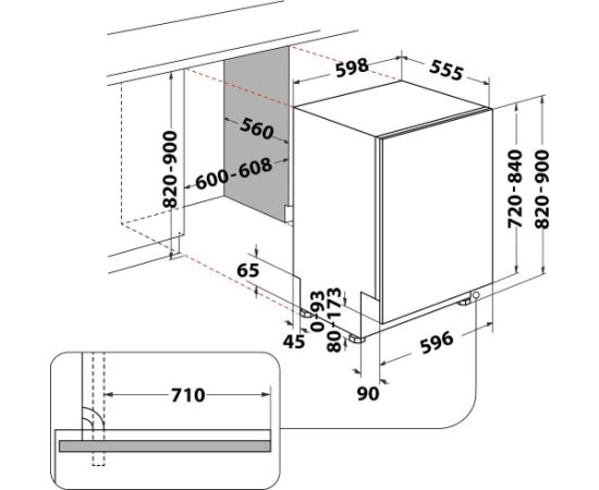 Whirlpool W8IHF58TUS Посудомоечные машины