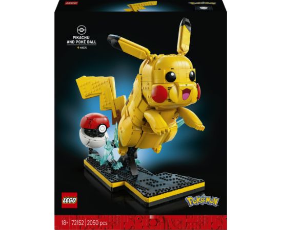 LEGO Pokemon Pikachu i Pokéball (72152) Новости - Детские товары
