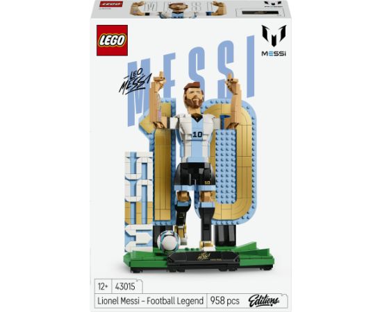 LEGO Editions Lionel Messi — piłkarska legenda (43015) Jaunumi, Bērnu preces