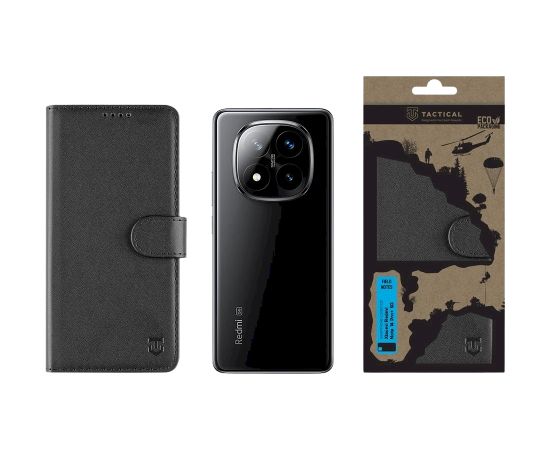 Tactical Field Notes Защитный чехол для Xiaomi Redmi Note 14 Pro+ 5G / чёрный Чехлы - альтернативные