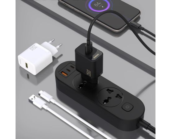Зарядное устройство Dudao A27S 25W GaN USB-A - белый Зарядные устройства
