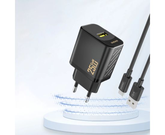 Зарядное устройство Dudao A27S 25W GaN USB-A - черный Зарядные устройства