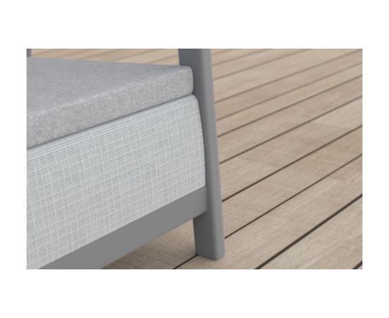 Keter Dārza mēbeļu komplekts Scandi Linea 2 Seater Set gaiši pelēks/tumša tērauda pelēks Jaunumi -Dārzam