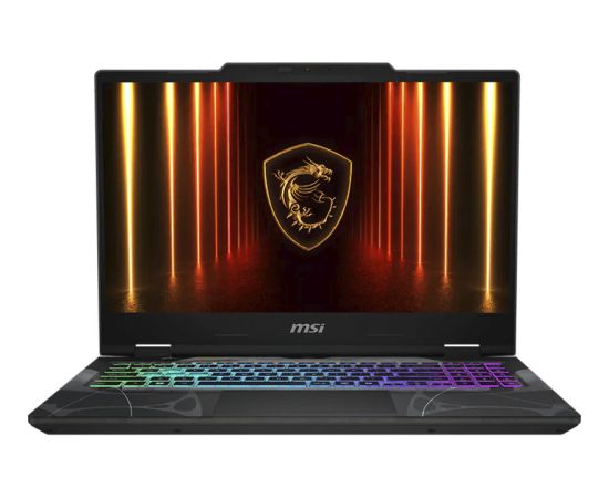 MSI Cyborg 15 B2RWFKG-401 (black/transparent, Intel Core? 7 240H, NVIDIA GeForce RTX 5060, 16 GB DDR5, 512 GB (512 GB SSD), Windows 11 Home) - German - DE Layout Portatīvie datori