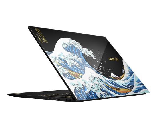 MSI Prestige 13 AI+ Ukiyoe Edition A2VMG-214 W11H (black, Intel Core? Ultra 9 288V, Intel Arc? Graphics 140V, 32 GB LPDDR5X, 2 TB (2 TB SSD), Windows 11 Home) - German - DE Layout Ноутбуки