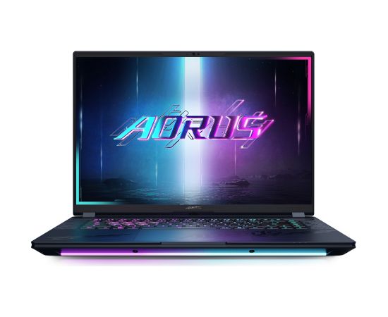 GigaByte AORUS MASTER 16 BYHC5DEE65SP (gray, Intel Core? Ultra 9 275HX, NVIDIA GeForce RTX 5080, 32 GB DDR5, 2 TB (1 TB SSD & 1 TB SSD), Windows 11 Pro) - German - DE Layout Portatīvie datori