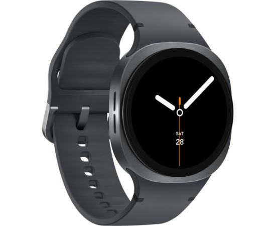 Samsung Galaxy Watch8 (dark gray, 40 mm, LTE, Sport Band M/L) Smart-Watch Pulksteņi
