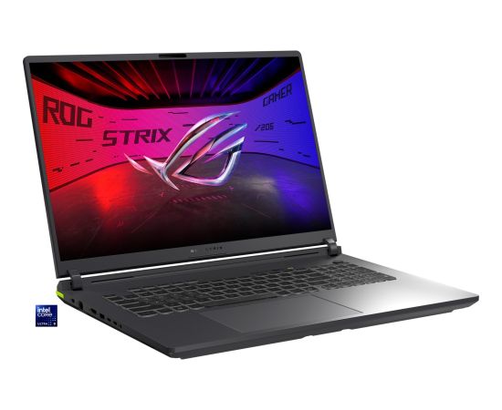 Asus ROG Strix G18 (G815LW-S9134W) (gray/green, Intel Core? Ultra 9 275HX, NVIDIA GeForce RTX 5080, 32 GB DDR5, 2 TB (2 TB SSD), Windows 11 Home) - German - DE Layout Portatīvie datori