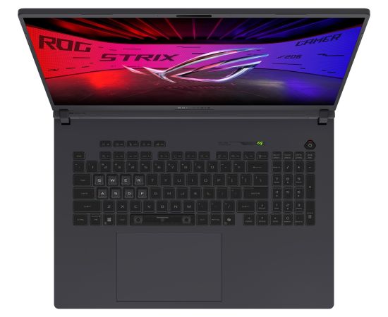 Asus ROG Strix G18 (G815LW-S9134W) (gray/green, Intel Core? Ultra 9 275HX, NVIDIA GeForce RTX 5080, 32 GB DDR5, 2 TB (2 TB SSD), Windows 11 Home) - German - DE Layout Portatīvie datori