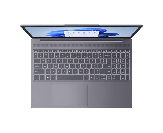 Lenovo IdeaPad Slim 3 15AHP10 (83KA005CGE) (gray, AMD Ryzen 7 8840HS, AMD Radeon 780M, 16 GB DDR5, 512 GB (512 GB SSD), Windows 11 Home) - DE Layout Portatīvie datori
