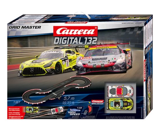 Carrera DIGITAL 132 Grid Master Радиоуправляемые Игрушки