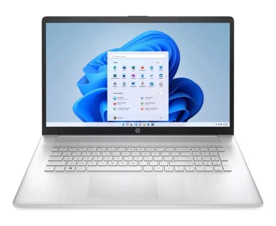 HP 17-cp2007ny Ryzen 5 7520U 17.3"FHD IPS 250nits AG 8GB DDR4 SSD512 Radeon 610M Win11 Natural Silver 2Y Portatīvie datori