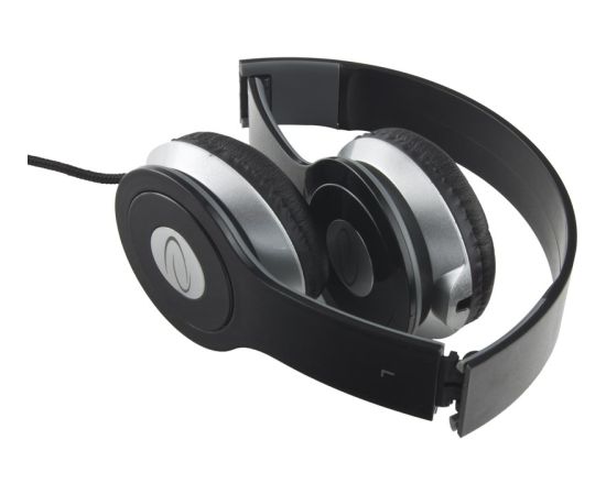 Esperanza EH145K headphones/headset Wired Head-band Music Black Austiņas
