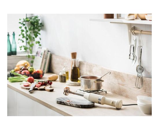 KitchenAid 5KHBV83EAC 1 L Immersion blender 180 W Cream Rokas blenderi - smalcinātāji