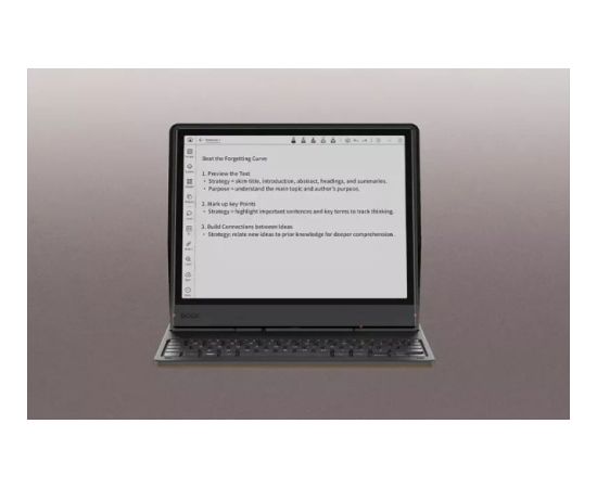 Onyx Boox Note Air 5 C Magnetic case with keyboard Brown Jaunumi - Datori