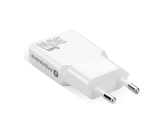 Charger 2 x USB-C Quick Charge 4+ 30W SUPER SLIM white Зарядные устройства