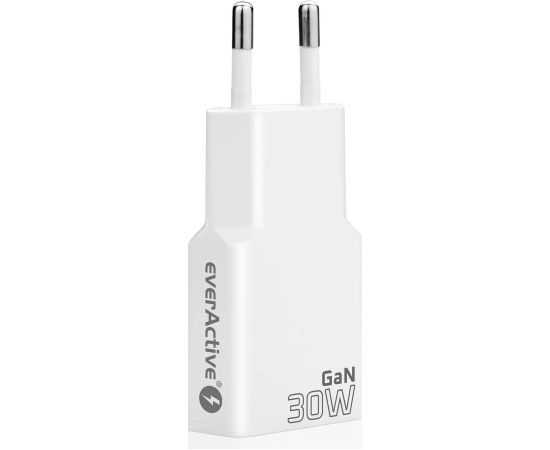 Charger 2 x USB-C Quick Charge 4+ 30W SUPER SLIM white Зарядные устройства