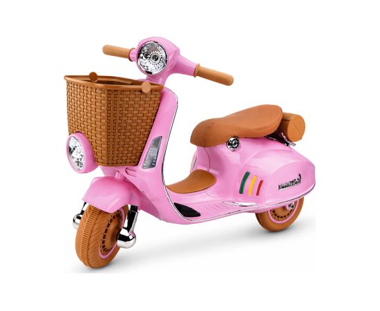 Lean Cars Vespa XW-03 35W Pink Battery Scooter Новости - Детские товары